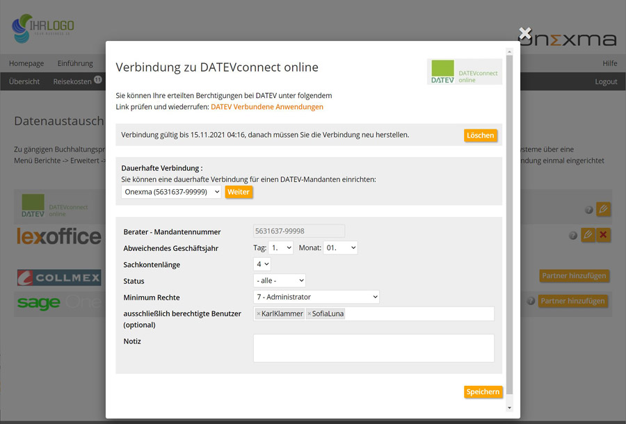 DATEV connect online einrichten